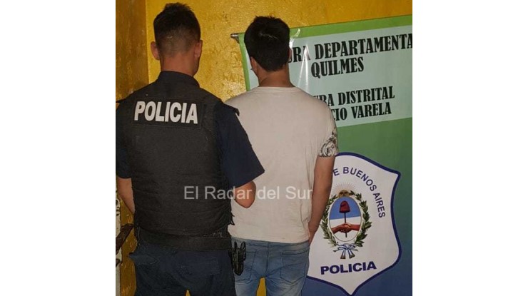 Detuvieron a un malviviente en F. Varela